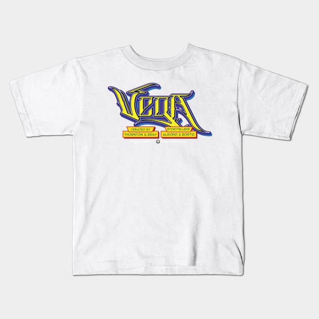 Vega Logo Tee Kids T-Shirt by dominionpub